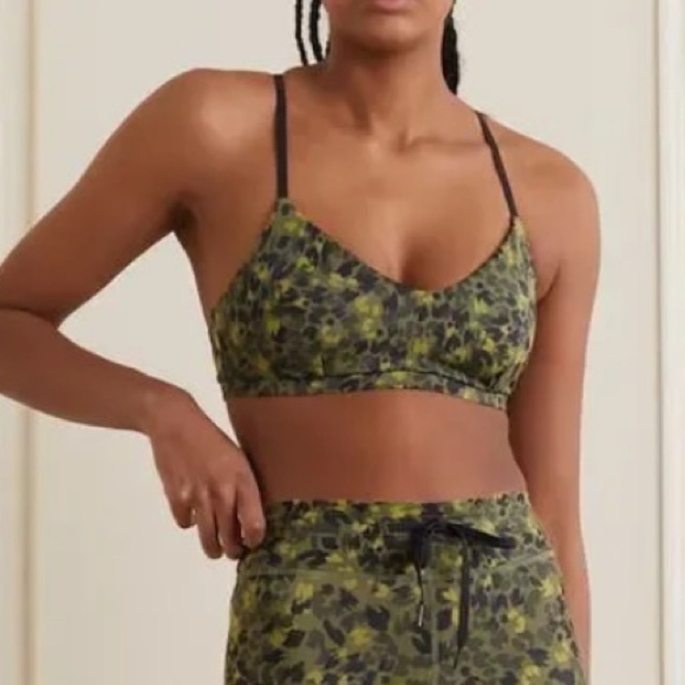 NWT The Upside Lili Zoe Sports Bra Moss